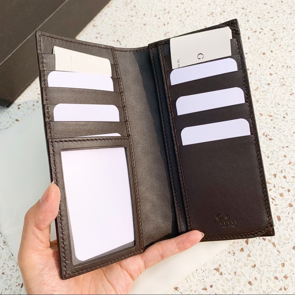 NWT Authentic Gucci Leather Slim Carr Wallet​ - Picture 3 of 4